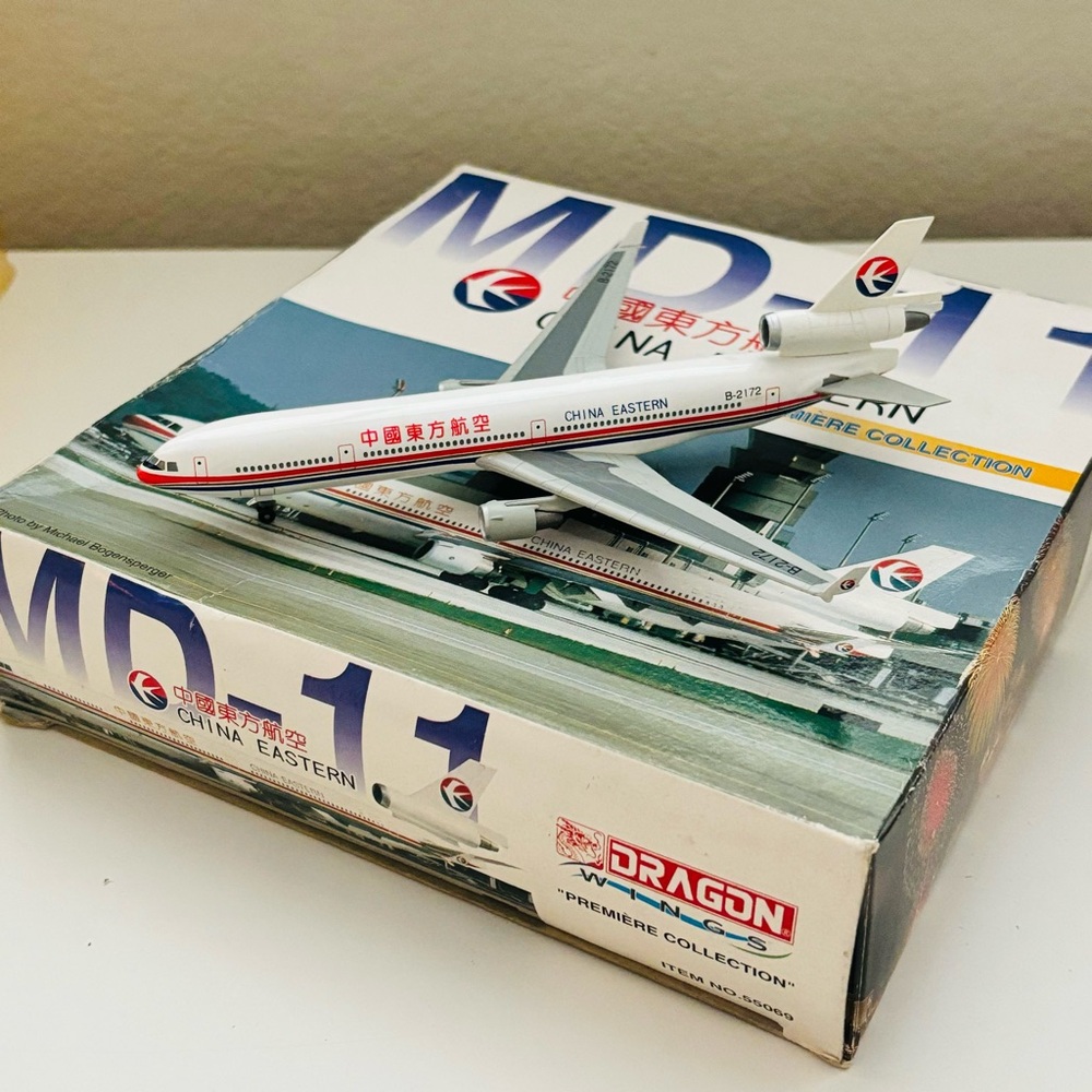 Dragon Wings Diecast China Eastern Airlines B-2172 Douglas MD-11 1:400